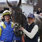 Luckie Seven in the winners enclosure