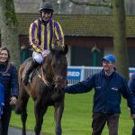 Gege Ville after winning at Haydock