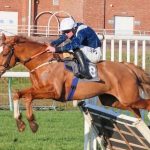 Red Cadillac Motors Home at Ayr